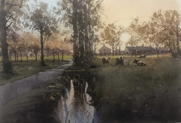 Online Watercolor Workshop With Amid el Haddad (Wed., April 16)